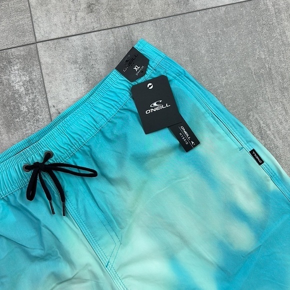 🔹O’NEILL🔹STOCKTON PRINTE- WAIST hybrid elastic waist every day shorts swim dry - Picture 3 of 10